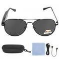 thumbnail image 3 of Ccdes Smart Glasses Wireless 5.0 Calls Music Audio Outdoor Headphone Sunglasses High Safety Factor, 3 of 8