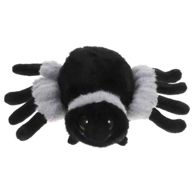 BRIGHTFUFU Muñeco de peluche de araña de Halloween, araña de peluche, accesorio de felpa para Halloween, decoración de Halloween