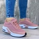 thumbnail image 1 of Zapatillas con cordones de malla transpirable, zapatos individuales de suela gruesa para mujer, sandalias informales que aumentan Wmkox8yii  ahfdhkah665, 1 of 5
