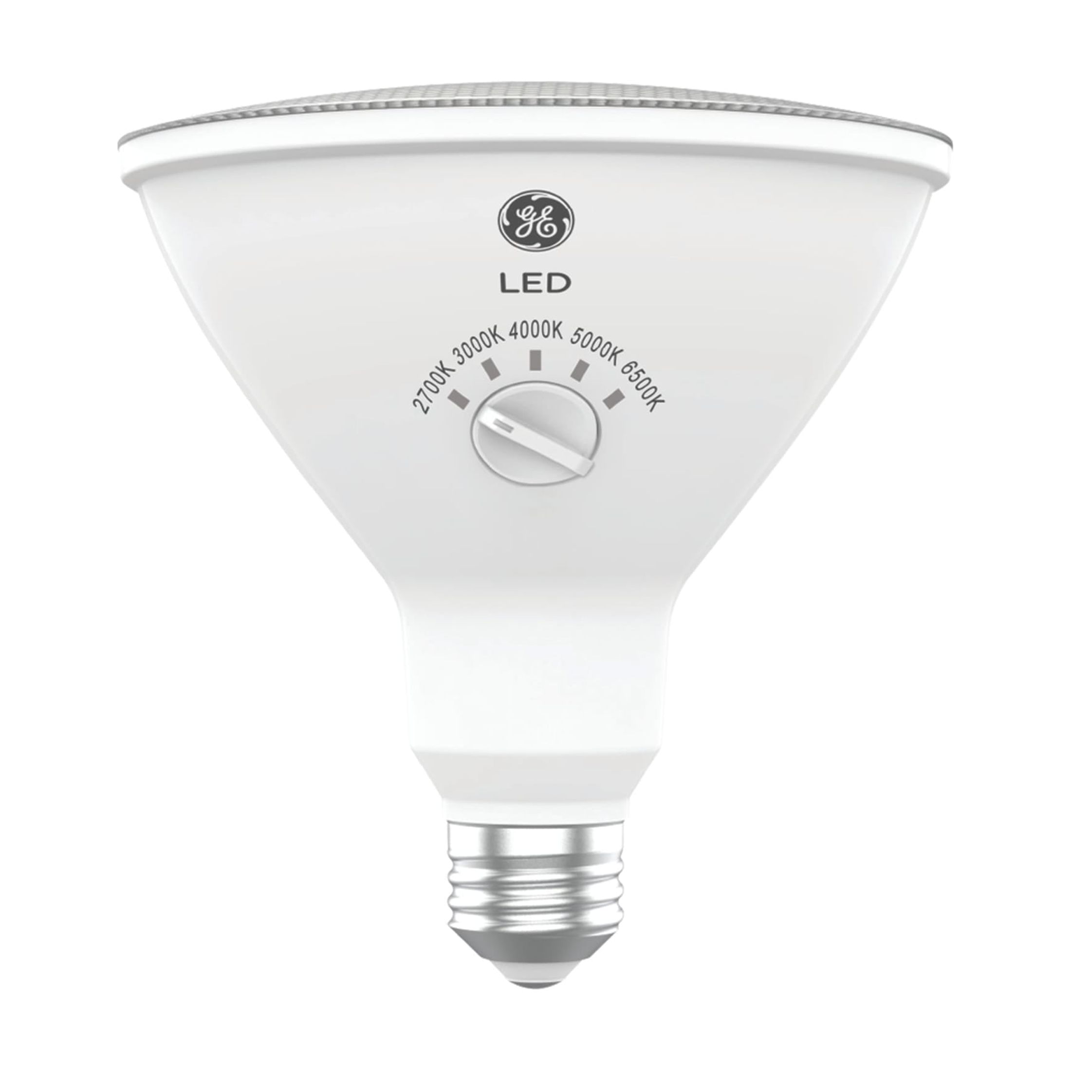 GE Outdoor Style PAR38 LED Floodlight, 150 Watt Replacement, 5 White Tones, 2pk