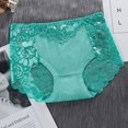 thumbnail image 2 of Ropa interior de algodón para mujer, bragas sexys de encaje de cintura media, calzoncillos huecos para mujer, lencería de talla grande, 2 of 5