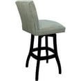 thumbnail image 2 of Counter Solid Wood Stool Sommerville 26" Seat - Aquatint Teal Fabric - Black, 2 of 4