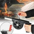 thumbnail image 4 of Ventilador manual para barbacoa, ventilador portátil con manivela para barbacoa, picnic, camping, senderismo, herramienta de cocina, 4 of 5