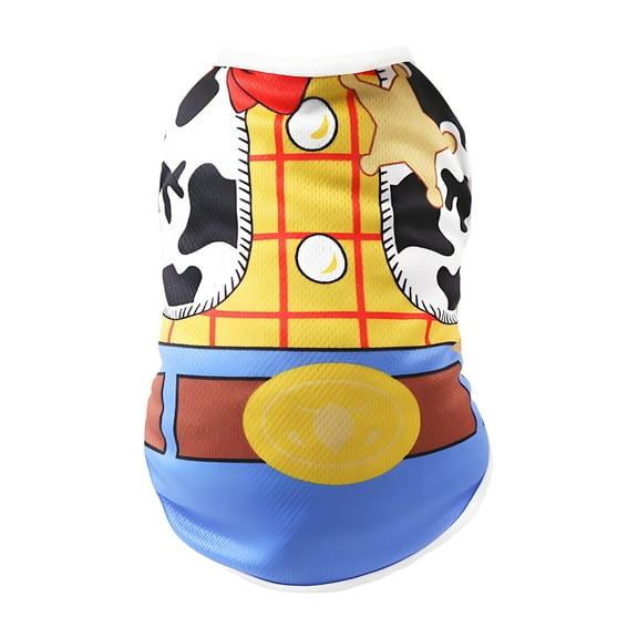 GASTROPOD Dog Clothes,Polyester Puppy Clothes,Light and Thin Pet Clothes,Yellow,XS