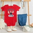 thumbnail image 3 of Popeye The Sailor Man America 1776 Romper Boys or Girls Infant Baby Brisco Brands NB, 3 of 6