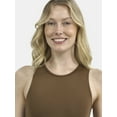 thumbnail image 3 of Time and Tru Women's Sleeveless Smoothing Bodysuit, Sizes XS-XXXL, 3 of 5