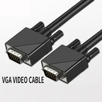 VGA (3 6) 15 Pin Male to Male Plug Computer Monitor Cable Wire Cord, 9.84 ft (3m)