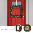 thumbnail image 2 of Square Metal Wreath Frame DIY Flower Wreath Iron Frame DIY Craft Wreath Wire Frame, 2 of 4