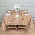 thumbnail image 3 of Square Tablecloth, Waterproof Polyester Table Cover, Wrinkle Resistant & Washable Fabric for Dining, Kitchen, Picnic, 42x42in(107x107cm), Wood Print, 3 of 6