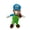 BLUE-GREEN, variant on Nintendo Official Fire & Ice Super Mario Full body Soft Plush, 12" Large