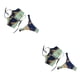 thumbnail image 2 of Jumpingount Tankini estampado bohemio cintura alta Split traje de baño Push-up Bra Panty Pool Party traje de baño señora adultos Braguita Sujetador Verde XL 2piezas, 2 of 6