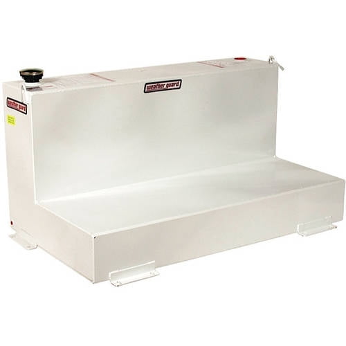 Weatherguard 354-3-01 90 Gal White Steel L-Shaped Transfer Tank ...