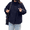 Navy, variant on PUWEI Women's Casual Cropped Peacoat Wool Blend Single-Breasted Fall Winter Short Jacket Outwear