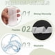 thumbnail image 3 of Cinta de Dobladillo Instantánea Uxcell, 6 Yardas Cinta de Dobladillo Sin Coser para Pantalones de 2 Pulgadas - (Blanco), 3 of 7
