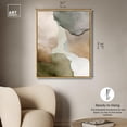 thumbnail image 4 of Aqueous Earth on Beige IV Canvas Print Nature Decor by Art Remedy, Gold Frame, 30 x 36, 4 of 6