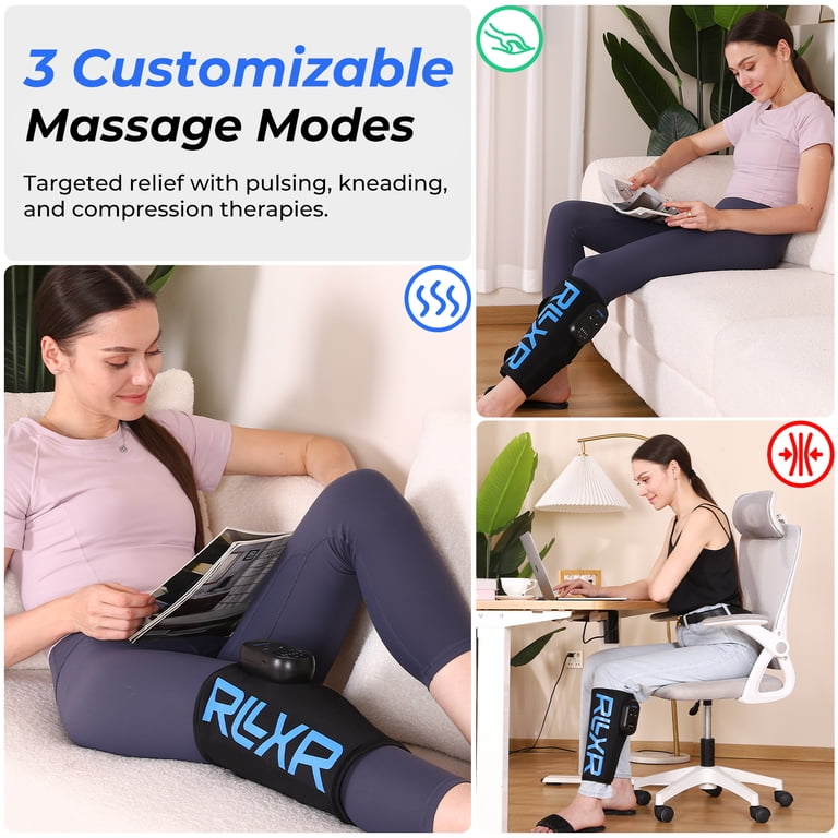 RLXR Calf Massager – Rechargeable Air Compression Massager for