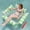 Green, variant on 4 in 1 Ultra Lounge System Float, 4-in-1 Inflatable Water Hammock — Pool Floating Lounge Chair & Swimming Bed, Heavy Duty Beach Accessories Outdoor Games for Parties Summer Vacation