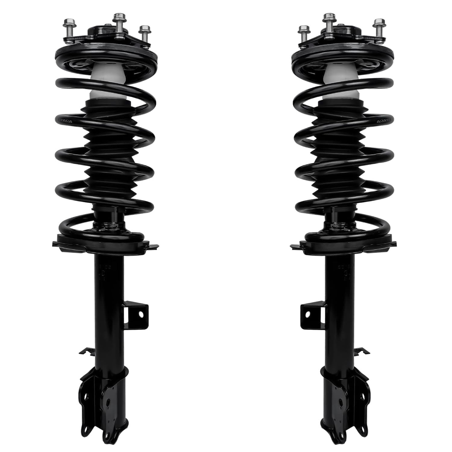 Detroit Axle - 2 Front Struts 2 Lower Control Arms for 2005-2012 Ford Escape Mazda Mercury Mariner Mazda Tribute, 2 Ready Struts, 2 Lower Control Arms with Ball Joints Replacement