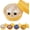 White, variant on 2026 New Glitter Dumpling Squishy - Zoytoys Squishy Dumpling Glitter for Stress Relief, Dumplings Squishy for Adults