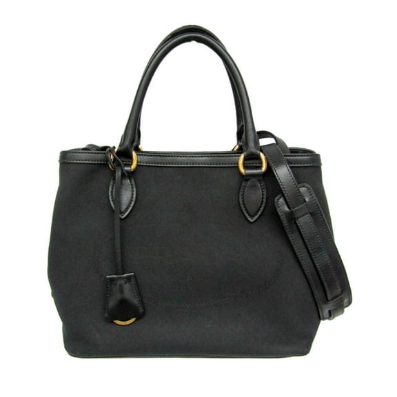 Pre-Owned Prada LOGO JACQUARD 1BA172 Women's Leather,Jacquard Handbag,Shoulder Bag... (Good)