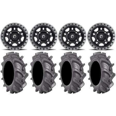 Fuel Anza Black 14 Wheels 28 BKT AT 171 Tires Honda Rincon Yamaha Rhino Kawasaki Brute Force Suzuki KingQuad Fuel Anza Black 14 Wheels 28 BKT AT 171 Tires Honda Rincon Yamaha Rhino Kawasaki Brute Force Suzuki KingQuad