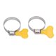 thumbnail image 3 of Boat Bilge Installation Kit, Efficient Marine Bilge Drainage System with Flexible Hose Clamps and Elbow Connector for 1100 GPH Bilge Pump, White, 3 of 4