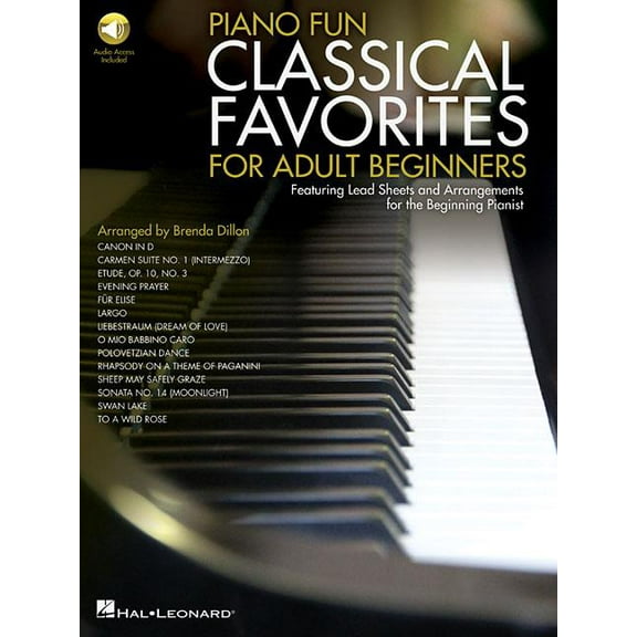 Piano Fun - Classical Favorites for Adult Beginners Book/Online Audio, (Paperback)