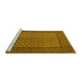 thumbnail image 2 of Ahgly Company Machine Washable Indoor Rectangle Persian Yellow Traditional Area Rugs, 2' x 5', 2 of 4