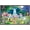 Barnwood Framed Version, variant on Animal Club - Unicorn Group Wall Poster with Push Pins, 14.725" x 22.375"