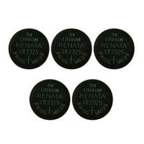 5 pcs Renata CR2325 Lithium 3V Coin Cell Battery DL2325 ECR2325