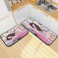 thumbnail image 7 of GZHJMY Kitchen Rugs 2 Piece Waterproof Non Slip Kitchen Mat Fairy Letters Kitchen Rug Set for Sink Office Kitchen Cafe, 19.7"x47.2"+19.7"x27.6" Carpet Runner, 7 of 7