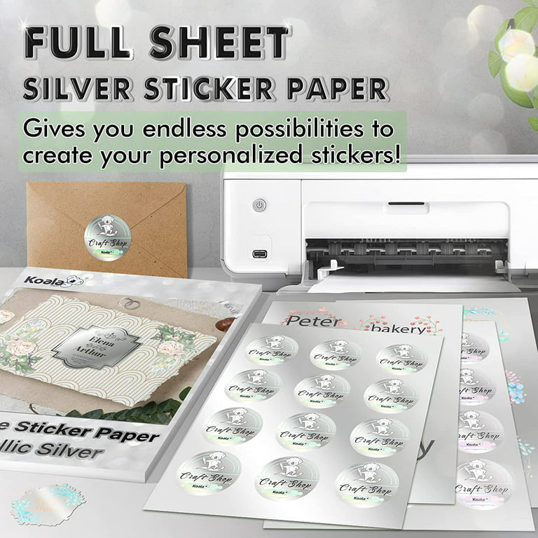 8.5 X 11 DIY Printable Tattoo Paper for Inkjet and Laser Printers, Custom Temporary  Tattoo Paper 
