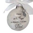 thumbnail image 2 of Matsuzay Bola de plumas Ángel en adorno conmemorativo signo decoraciones conmemorativas para papá mamá decoración familiar bola Navidad decoración Decoración del hogar papá Matsuzay HA003103-01, 2 of 6