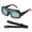 B, variant on Automatic Darken Welding Glasses Anti Glares Argon Arcs Welding Glasses Welder Eye Protective Goggles Tool with Straps