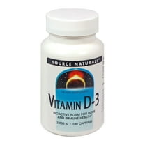 Source Naturals Vitamin D-3 2000 IU 100 Capsules