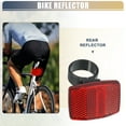 thumbnail image 2 of Unique Bargains Bike Reflectors 2.8cm 1.10' ID Bicycle Warning Reflector Safety Reflectors Bike Accessories Plastic Red, 2 of 6