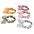 thumbnail image 3 of 5pcs Big Bowknot Hair Band Soft Cloth Cute Headbands for Women Washing Face Make Up Cosplay, 3 of 5
