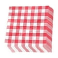 thumbnail image 2 of Rkxzt 20 count Red and White Gingham Paper Napkins Disposable Checkered Napkin Bulk 6.3 x 6.3 in Classic Plaid Napkin for Dinner Picnic BBQ Christmas New Year Birthday Party, 2 of 6