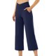 thumbnail image 2 of Pantalones de yoga cortos de cintura alta para mujer - Poliéster y spandex para uso diario y estilos de vida activos, 2 of 7