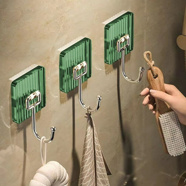 Non-marking No-hole Hooks Strong Adhesive Glue Hooks Style Household Thickened Hooks Bedroom Bathroom Coat Hooks