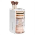 thumbnail image 1 of Soporte para Brochas de Maquillaje Organizador de Brochas de Maquillaje con 2 Ranuras, Organizador de CosméTicos Giratorio de 3 , Caja de Maquillaje de Escritorio,, 1 of 5