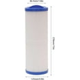 thumbnail image 2 of Spa Filter, Hot Tub Filters With Enhanced Filtration Accuracy And Improved Washability, Ensuring Safer, Odorless Water For A Relaxing Spa Experience (34.5Cm Length), 2 of 5