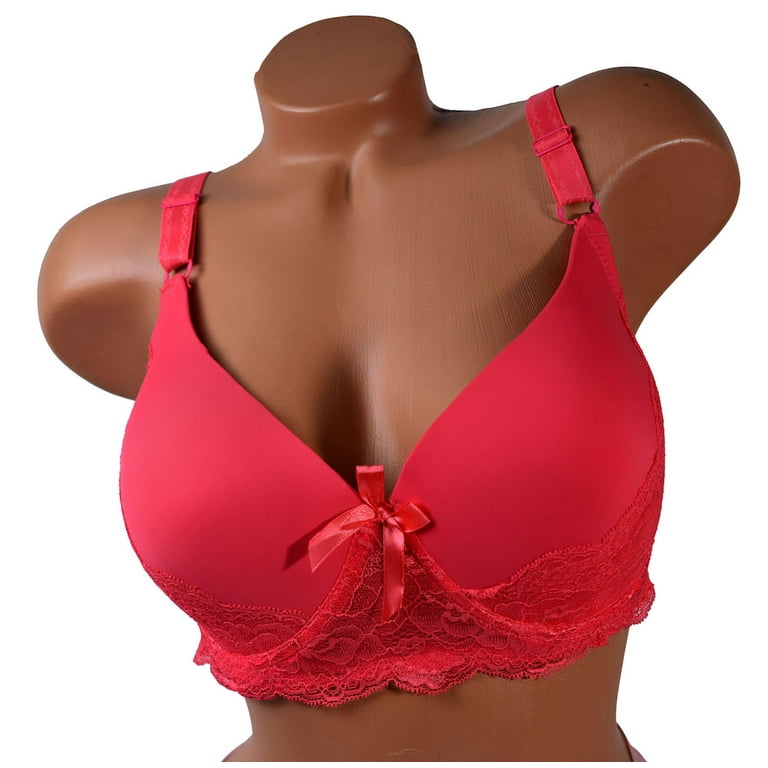 Emily Johnson Women bras 6 pack Plus Size Bra D cup and DD cup DDD cup Size  44DDD (5203) 