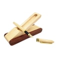 thumbnail image 1 of Juego de bolígrafos de madera, juego de escritura creativo con estuche, ideal para cumpleaños, oficina, hombres y mujeres. Pluma estilográfica, 1 of 9