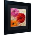 thumbnail image 2 of Trademark Fine Art "Penchant For Poppies I" Canvas Art by Color Bakery Black Matte, Black Frame, 2 of 4