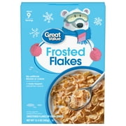 Great Value Frosted Flakes, Breakfast Cereal,13.5 oz