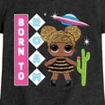 thumbnail image 3 of LOL Surprise! Dolls - Queen Bee is Born to Roam - Toddler & Youth Girls Short Sleeve Graphic T-Shirt, 3 of 5