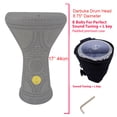 thumbnail image 3 of The 17'' Bootes Gawharet El Fan Darbuka Doumbek, 3 of 7