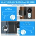 thumbnail image 2 of Oenbopo Anti-Theft Video Doorbell Mount, No Need to Drill, Adjustable Mounting Bracket Accessories for Houses Apartments Office, 2 of 7