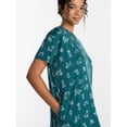 thumbnail image 5 of Joyspun Women's Dreamy Soft Collection Short Sleeve Sleepshirt, Sizes S/M to 2X/3X, 5 of 6